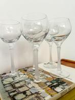 5x Spiegelau kristal wijnglas matglazen voet, Ophalen of Verzenden, Gebruikt, Overige typen