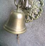 Antiek koperen belletje / koperen deurklopper, Ophalen of Verzenden