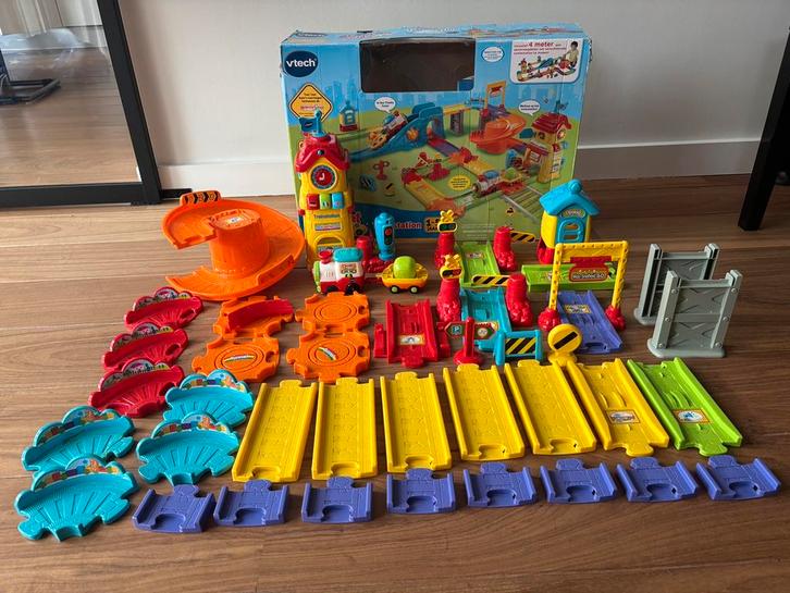 Vtech toet toet treinstation, Kinderen en Baby's, Speelgoed | Vtech, Gebruikt, 2 tot 4 jaar, Ophalen of Verzenden