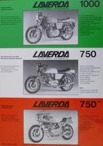 Folder LAVERDA 1000/ 750/ 500/ 250/ 125 1977, Motoren, Ophalen of Verzenden, Overige merken