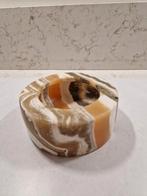 Vintage onyx asbak zwaar, Verzamelen, Rookartikelen, Aanstekers en Luciferdoosjes, Ophalen of Verzenden, Zo goed als nieuw, Asbak