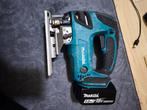 Makita Decoupeerzaag DJV180 + 18V 5Ah Accu, Ophalen of Verzenden, Zo goed als nieuw