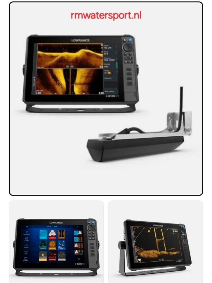 Lowrance HDS pro Active Target 2, Watersport en Boten, Navigatiemiddelen en Scheepselektronica, Zo goed als nieuw, Kaartplotter of Fish Finder