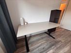 NIEUW TROTTEN verstelbaar bureau, beige/antraciet, 160x80cm, Huis en Inrichting, Bureaus, Ophalen, In hoogte verstelbaar, Nieuw