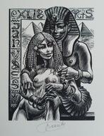 Exlibris  Frank-Ivo van Damme, Oude Egypte, Antiek en Kunst, Verzenden