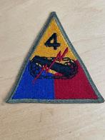 WW2 US, embleem, Armoured Division emblemen, Verzamelen, Militaria | Tweede Wereldoorlog, Embleem of Badge, Amerika, Ophalen of Verzenden