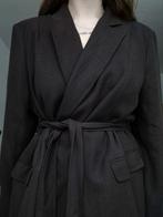 H&M zwarte tweed blazerjurk, Kleding | Dames, Zwart, Maat 46/48 (XL) of groter, Nieuw, Ophalen of Verzenden