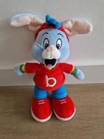 Knuffel Bobo konijn blauw rood 25 cm K8934, Ophalen of Verzenden, Zo goed als nieuw, Konijn