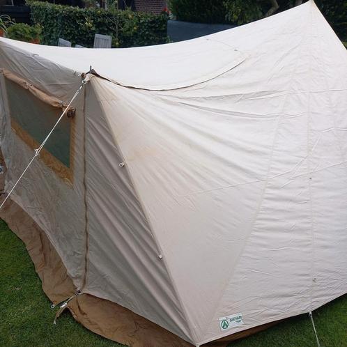 Twee persoons, Carl Denig tent, Caravans en Kamperen, Tenten, tot en met 2, Gebruikt, Ophalen