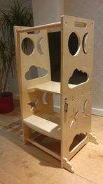 3 in 1 houten montessori leertoren, Kinderen en Baby's, Kinderspulletjes, Ophalen, Zo goed als nieuw