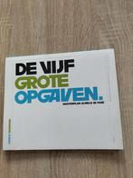 De 5 grote opgaven, masterplan Almelo 2e fase, Ophalen of Verzenden, Zo goed als nieuw, Overige onderwerpen