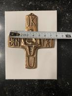 Bronzen Kruisbeeld 'Ik ben met U', Antiek en Kunst, Ophalen of Verzenden
