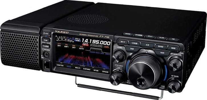 YAESU FT-710 Aess HF/6/70Mhz all mode Transceiver, Telecommunicatie, Zenders en Ontvangers, Zo goed als nieuw, Zender en Ontvanger