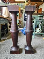 Hardhouten kolommen (2stuks), Ophalen, Zo goed als nieuw