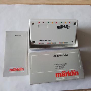 Marklin K83 Digitale Decoder - Wissel/Sein Schakelaar  beschikbaar voor biedingen