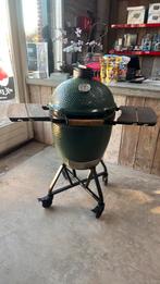 Supermooi Green Egg large, Tuin en Terras, Houtskoolbarbecues, Ophalen, Zo goed als nieuw, Big Green Egg (origineel)