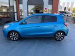 Mitsubishi Space Star 1.2 Instyle AUTOMAAT LMV AIRCO, Gebruikt, Blauw, Bedrijf, 3 cilinders
