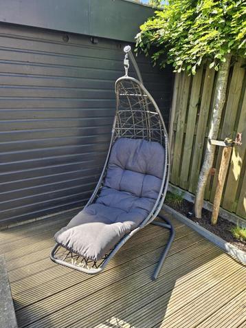 Bois Le Duc ligbed/hangstoel Aupa Willow Grey met kussen. beschikbaar voor biedingen