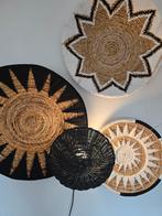 Rotan wandlampje in zwart, Ophalen of Verzenden, Nieuw