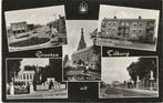 TILBURG Ringbaan Paleis Kerk Monument Bredaseweg Groeten, Verzamelen, Ansichtkaarten | Nederland, Verzenden, 1940 tot 1960, Ongelopen