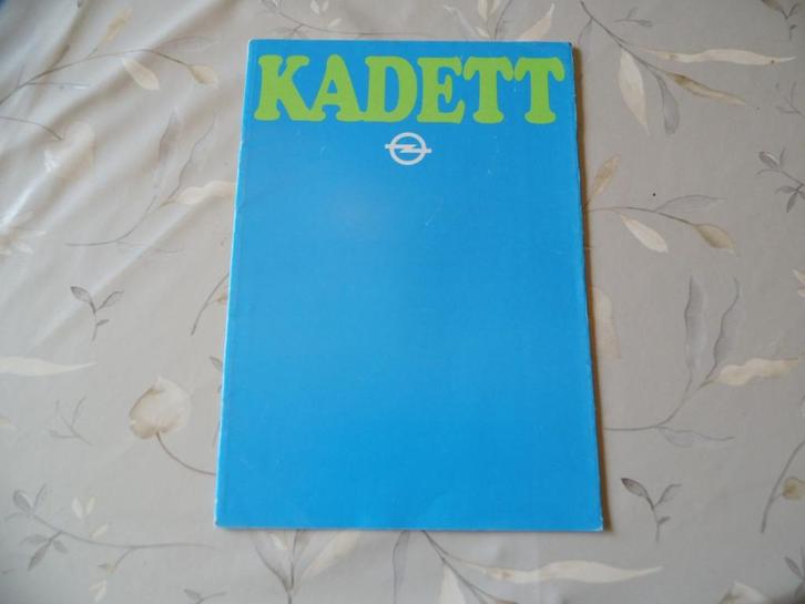 Opel Kadett 1979, Boeken, Auto's | Folders en Tijdschriften, Zo goed als nieuw, Opel, Verzenden
