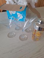Luminarc cocktailset / martiniglazen en cocktailshaker, Huis en Inrichting, Keuken | Servies, Ophalen