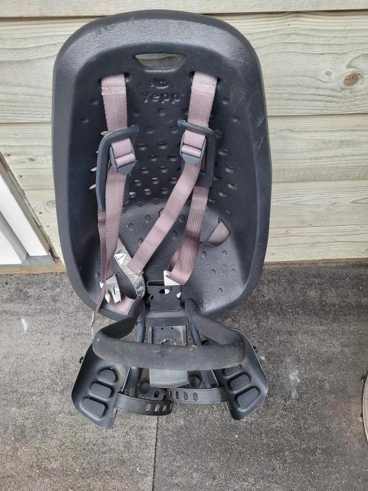 Yepp Fietszitje Voorop., Fietsen en Brommers, Fietsaccessoires | Fietsstoeltjes, Gebruikt, Ophalen