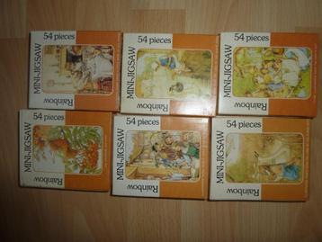 6 mini puzzeltjes van Cicely m Barker beschikbaar voor biedingen