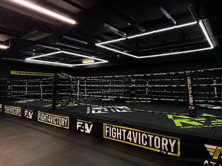 Professionele boksring met podium, alle maten mogelijk, Sport en Fitness, Vechtsporten en Zelfverdediging, Nieuw, Overige, Maat XL