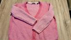 Esprit vest of trui, maat M, roze met wit, dames vest, Ophalen of Verzenden, Zo goed als nieuw, Maat 38/40 (M), Roze