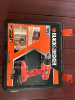 Black & Decker 18V Accu Boormachine, Doe-het-zelf en Verbouw, Gereedschap | Boormachines, Ophalen, Gebruikt, Variabele snelheid