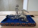 te koop 1 beeld van een figuur op een bakfiets, Antiek en Kunst, Ophalen of Verzenden
