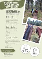 Buitenritten, privelessen, ruitercoaching, Dieren en Toebehoren