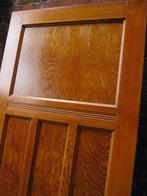 212,5x80cm Dichte paneeldeur en paneeldeur glas 197,5x81cm, Antiek en Kunst, Ophalen