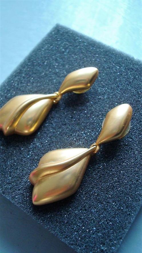 Cabouchon oorbellen 18K goud verguld, stekers, Nieuw, Sieraden, Tassen en Uiterlijk, Oorbellen, Nieuw, Hangers, Overige materialen