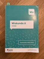 Examenbundel vwo wiskunde A 2022, Gelezen, VWO, Lyceo, Wiskunde A