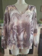 K-Design K Design voile roze paars crème top L Gratis Verz., K-design, Verzenden, Paars, Maat 46/48 (XL) of groter