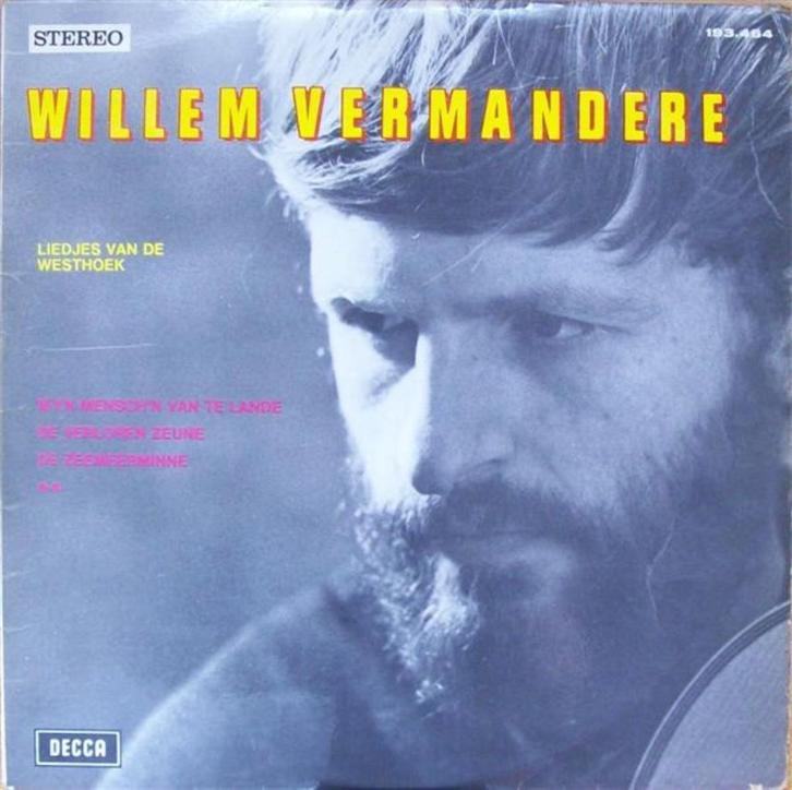 Willem Vermandere – Liedjes Van De Westhoek, Cd's en Dvd's, Vinyl | Nederlandstalig, Zo goed als nieuw, Levenslied of Smartlap