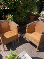 Rieten tuinstoelen, Tuin en Terras, Tuinstoelen, Ophalen, Gebruikt, Rotan