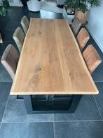 6 Eetkamerstoelen Jaxx van De Bommel meubelen, Huis en Inrichting, Stoelen, Ophalen, Gebruikt, Bruin, Vijf, Zes of meer stoelen