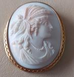 Camee Broche  hanger, Ophalen of Verzenden, Zo goed als nieuw, Overige materialen