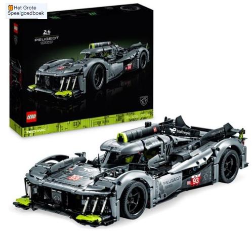 LEGO Technic PEUGEOT 9X8 24H Le Mans Hybrid Hypercar - 42156, Kinderen en Baby's, Speelgoed | Duplo en Lego, Zo goed als nieuw