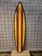 Oak - XL Surfboard Decoratie Surfplank 150 cm Hout, Huis en Inrichting, Woonaccessoires | Wanddecoraties, Ophalen of Verzenden