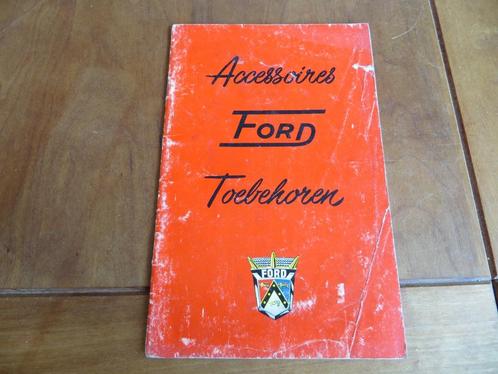 Folder Ford Accessoires 1959, Boeken, Auto's | Folders en Tijdschriften, Gelezen, Ford, Ophalen of Verzenden