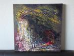 Schilderij abstract. Afmeting 50 x 50 cm. Acryl., Nieuw, Ophalen of Verzenden, Schilderij, 50 tot 75 cm