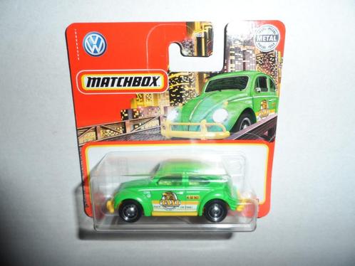 Matchbox - '62 Volkswagen Beetle - VW Kever (licht-groen), Hobby en Vrije tijd, Modelauto's | Overige schalen, Nieuw, Auto, Ophalen of Verzenden