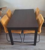 Uitschuifbare eettafel (stoelen gratis), Ophalen, 200 cm of meer, 50 tot 100 cm, Zo goed als nieuw