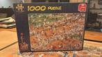 Jan van Haasteren puzzel 1000 stukjes de tennisbaan, Ophalen of Verzenden, 500 t/m 1500 stukjes, Gebruikt, Legpuzzel