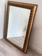 Vintage gouden barok spiegel facet geslepen, 50 tot 100 cm, Minder dan 100 cm, Rechthoekig, Ophalen of Verzenden