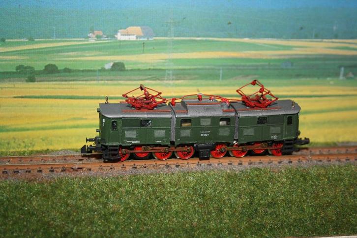 DB ellok E91 metaal, kleinserie M&F, Hobby en Vrije tijd, Modeltreinen | N-Spoor, Gebruikt, Locomotief, Gelijkstroom, Overige merken